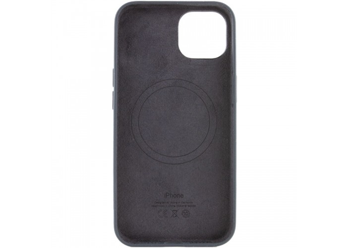 Чохол Silicone case (AAA) with Magsafe and Animation для Apple iPhone 13 (6.1