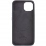Чохол Silicone case (AAA) with Magsafe and Animation для Apple iPhone 13 (6.1