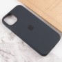 Чохол Silicone case (AAA) with Magsafe and Animation для Apple iPhone 13 (6.1