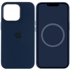 Чохол Silicone case (AAA) with Magsafe and Animation для Apple iPhone 13 Pro (6.1")  Синій / Abyss Blue - 00000051654_6