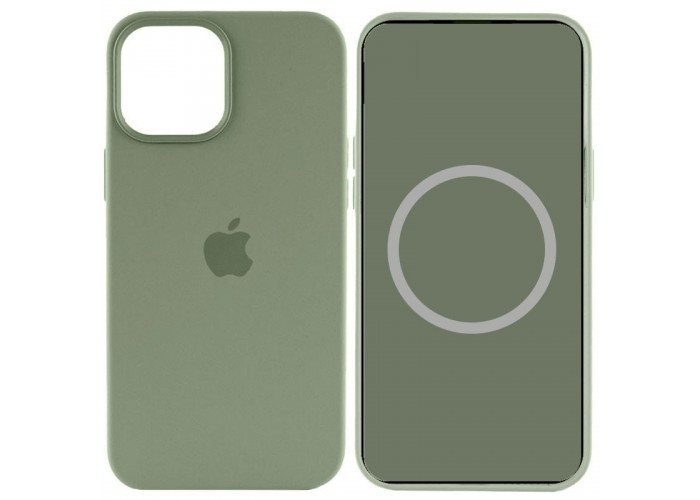 Чохол Silicone case (AAA) with Magsafe and Animation для Apple iPhone 15 (6.1