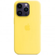 Чохол Silicone case (AAA) with Magsafe для Apple iPhone 14 Pro (6.1")  Жовтий / Canary Yellow - 00000057031_10