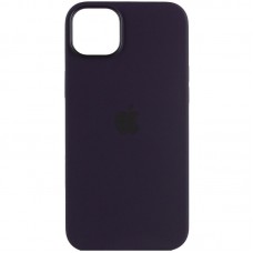 Чохол Silicone case (AAA) with Magsafe для Apple iPhone 14 Pro Max (6.7")  Фіолетовий / Elderberry - 00000057032_7