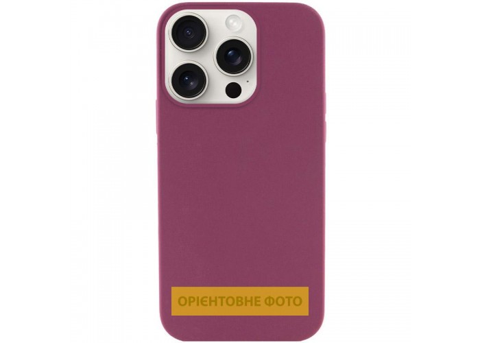 Чохол Silicone Case (AA) NO LOGO with MagSafe для Apple iPhone 17 (6.3