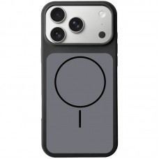 Чохол Silk Duo Color (AA) NO LOGO with Magnetic Fit для Apple iPhone 17 Pro Max (6.9")  Black - 00000087305_3
