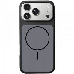 Чохол Silk Duo Color (AA) NO LOGO with Magnetic Fit для Apple iPhone 17 Pro Max (6.9")  Black - 00000087305_3