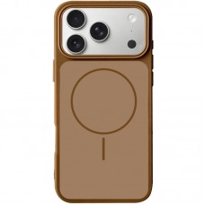 Чохол Silk Duo Color (AA) NO LOGO with Magnetic Fit для Apple iPhone 17 Pro Max (6.9")  Brown - 00000087305_4