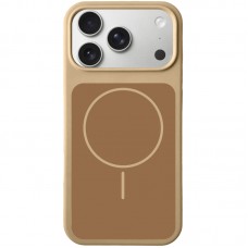 Чохол Silk Duo Color (AA) NO LOGO with Magnetic Fit для Apple iPhone 17 Pro Max (6.9")  Desert Gold - 00000087305_5