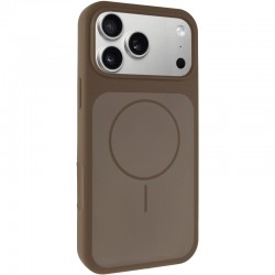 Чохол Silk Duo Color (AA) NO LOGO with Magnetic Fit для Apple iPhone 17 Pro Max / 18 Pro Max (6.9")  Brown - 00000087879_4