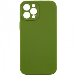 Чохол Silk Full Camera Protective (AA) NO LOGO для Apple iPhone 12 Pro Max (6.7")  Зелений / Dark Olive - 00000070226_9