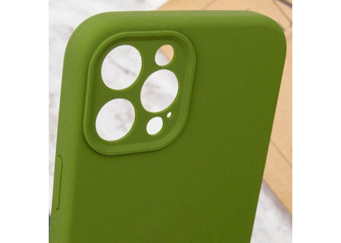 Чохол Silk Full Camera Protective (AA) NO LOGO для Apple iPhone 12 Pro Max (6.7