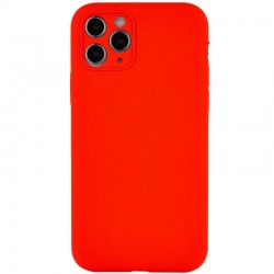 Чохол Silk Full Camera Protective (AA) NO LOGO для Apple iPhone 12 Pro Max (6.7")  Червоний / Red - 00000070226_12