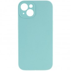 Чохол Silk Full Camera Protective (AA) NO LOGO для Apple iPhone 13 (6.1")  Бірюзовий / Marine Green - 00000070227_2