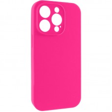 Чохол Silk Full Camera Protective (AA) NO LOGO для Apple iPhone 13 Pro (6.1")  Рожевий / Barbie pink - 00000070228_17