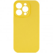 Чохол Silicone Case Full Camera Protective (AA) NO LOGO для Apple iPhone 13 Pro (6.1")  Жовтий / Yellow - 00000070228_7