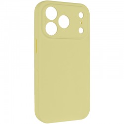 Чохол Silk Full Camera Protective (AA) NO LOGO для Apple iPhone 17 Pro (6.3")  Жовтий / Mellow Yellow - 00000083806_8