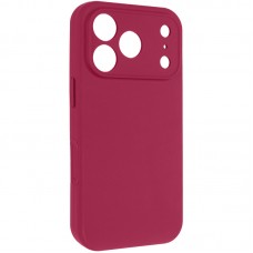 Чохол Silk Full Camera Protective (AA) NO LOGO для Apple iPhone 17 Pro Max (6.9")  Червоний / Rose Red - 00000083807_17