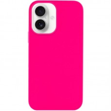 Чохол Silk Full Protective (AA) NO LOGO для Apple iPhone 16 (6.1")  Рожевий / Barbie pink - 00000072979_24