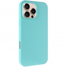 Чохол Silicone Case Full Protective (AA) NO LOGO для Apple iPhone 16 Pro (6.3")  Бірюзовий / Marine Green - 00000072981_4
