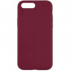 Чохол Silk Full Protective (AA) NO LOGO для Apple iPhone 7 plus / 8 plus (5.5")  Бордовий / Plum - 00000072438_7