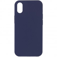 Чохол Silk Full Protective (AA) NO LOGO для Apple iPhone XR (6.1")  Темно-синій / Midnight blue - 00000072441_36