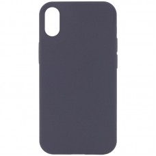 Чохол Silk Full Protective (AA) NO LOGO для Apple iPhone X / XS (5.8")  Сірий / Dark Gray - 00000072439_29
