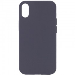 Чохол Silk Full Protective (AA) NO LOGO для Apple iPhone X / XS (5.8")  Сірий / Dark Gray - 00000072439_29