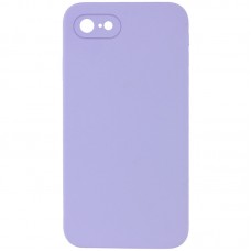Чохол Silicone Case Square Full Camera Protective (AA) NOLOGO для Apple iPhone 6/6s (4.7")  Бузковий / Dasheen - 00000072148_19