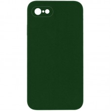 Чохол Silicone Case Square Full Camera Protective (AA) NOLOGO для Apple iPhone 6/6s (4.7")  Зелений / Army green - 00000072148_22