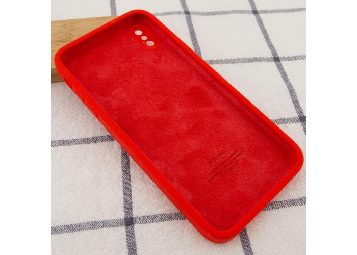 Чохол Silk Square Full Camera Protective (AA) NO LOGO для Apple iPhone X / XS (5.8