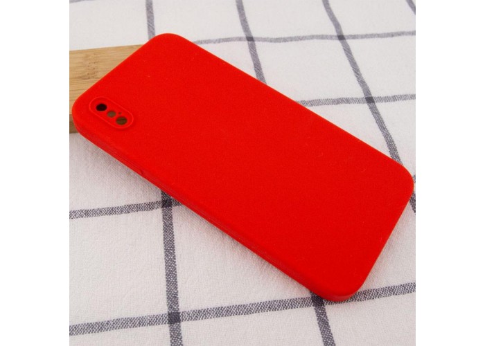 Чохол Silk Square Full Camera Protective (AA) NO LOGO для Apple iPhone X / XS (5.8
