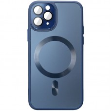 Чохол TPU+Glass Sapphire Midnight with MagSafe для Apple iPhone 13 Pro (6.1")  Синій / Deep navy - 00000065447_6