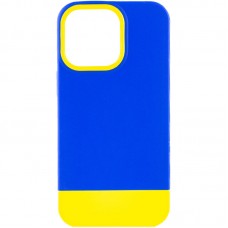 Чохол TPU+PC Bichromatic для Apple iPhone 13 Pro Max (6.7")  Navy Blue / Yellow - 00000054809_4