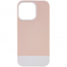 Чохол TPU+PC Bichromatic для Apple iPhone 13 Pro Max (6.7")  Grey-beige / White - 00000054809_6