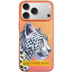 Чохол TPU+PC Crystal Hunt with MagSafe для Apple iPhone 16 (6.1")  Orange - 00000085163_3