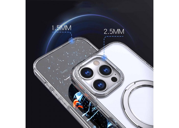 Чохол TPU+PC Empire with MagSafe and Ring для Apple iPhone 14 Pro Max (6.7