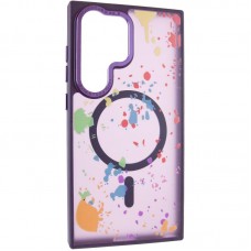 Чохол TPU+PC Flush with MagSafe для Samsung Galaxy S25 Ultra  Dark purple - 00000078773_5