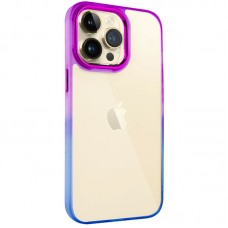 Чохол TPU+PC Fresh sip series для Apple iPhone 13 Pro Max (6.7")  Синій / Фіолетовий - 00000055235_7