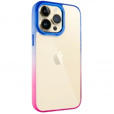 Чохол TPU+PC Fresh sip series для Apple iPhone 13 Pro Max (6.7")  Рожевий / Синій - 00000055235_4