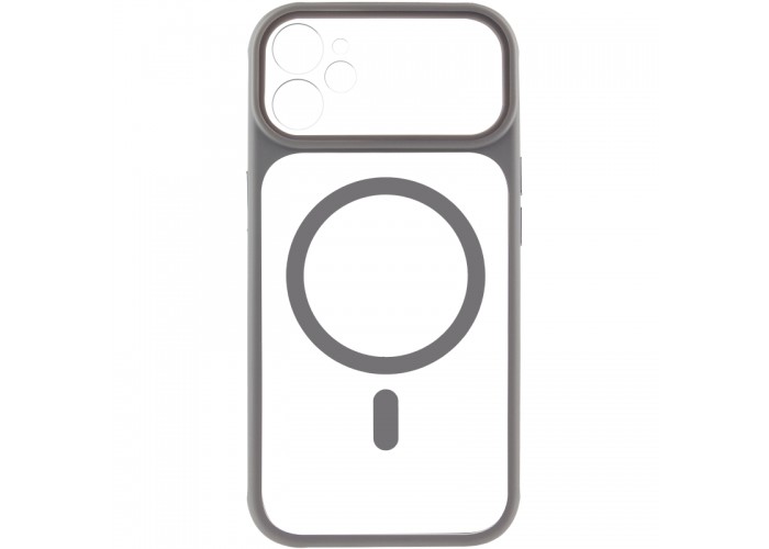 Чохол TPU+PC GETMAN Moon Clear with MagSafe для Apple iPhone 11 (6.1