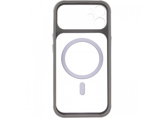 Чохол TPU+PC GETMAN Moon Clear with MagSafe для Apple iPhone 11 (6.1