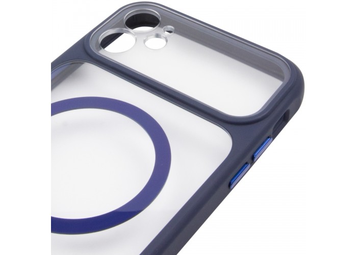 Чохол TPU+PC GETMAN Moon Clear with MagSafe для Apple iPhone 11 (6.1