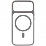 Чохол TPU+PC GETMAN Moon Clear with MagSafe для Apple iPhone 12 (6.1