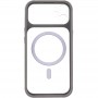 Чохол TPU+PC GETMAN Moon Clear with MagSafe для Apple iPhone 12 (6.1