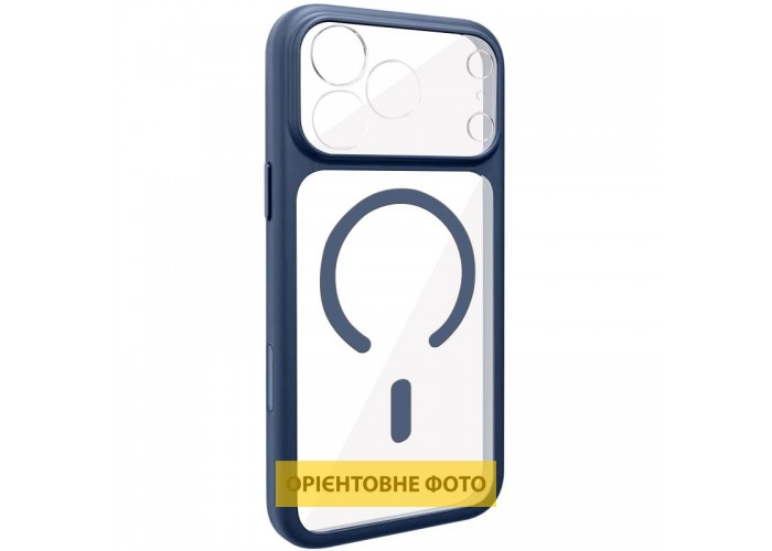 Чохол TPU+PC GETMAN Moon Clear with MagSafe для Apple iPhone 13 Pro Max (6.7