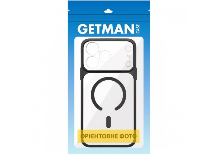Чохол TPU+PC GETMAN Moon Clear with MagSafe для Apple iPhone 13 Pro Max (6.7