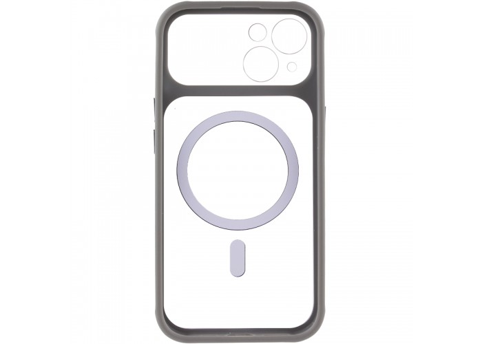 Чохол TPU+PC GETMAN Moon Clear with MagSafe для Apple iPhone 14 (6.1