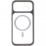 Чохол TPU+PC GETMAN Moon Clear with MagSafe для Apple iPhone 14 (6.1