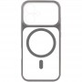 Чохол TPU+PC GETMAN Moon Clear with MagSafe для Apple iPhone 16 (6.1