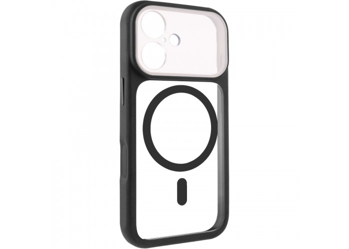 Чохол TPU+PC GETMAN Moon Clear with MagSafe для Apple iPhone 16 (6.1